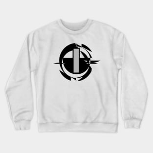 Futuristic Modern Letter I Crewneck Sweatshirt